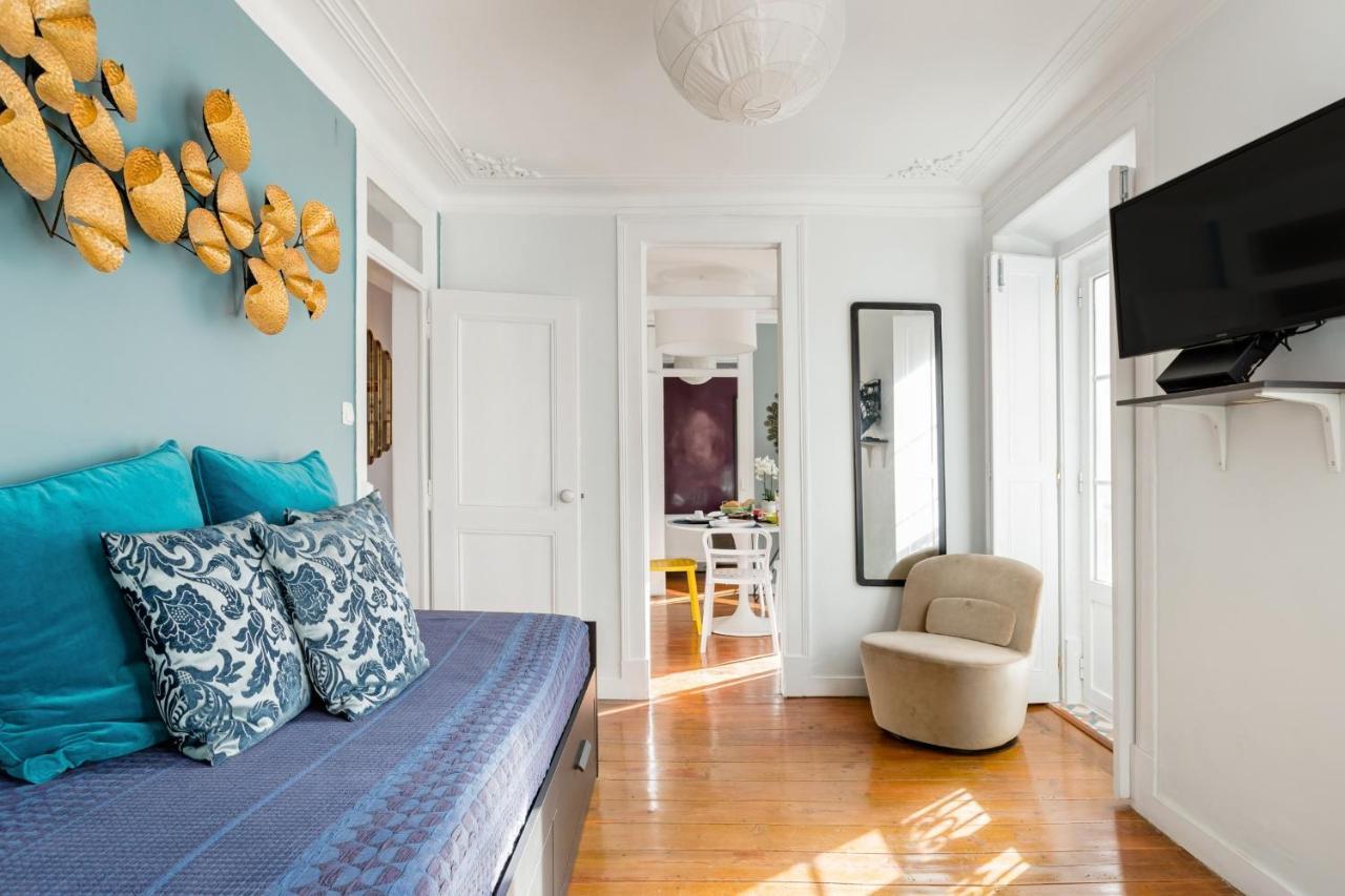 Avenida Da Liberdade Area, Bright And Newly Renovated 2 Bedroom Apartment, Lisbon Historical Center Kültér fotó